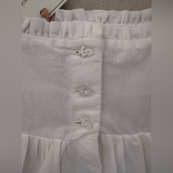 🐰4T 100% Cotton Floral Embroidered Puff Sleeve Spring Bunny Toddler Dress NWT - Picture 7 of 16